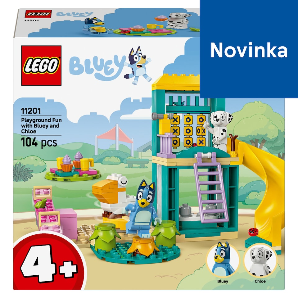 obrázok 1 z LEGO Bluey 11201 Bluey, Chloe a zábava na ihrisku