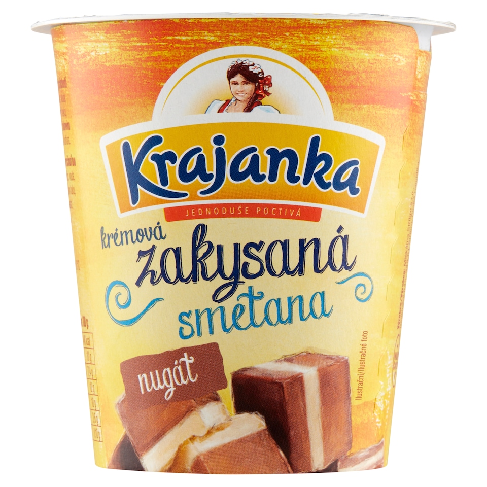 image 1 of Krajanka Creamy Sour Cream Nougat 130g