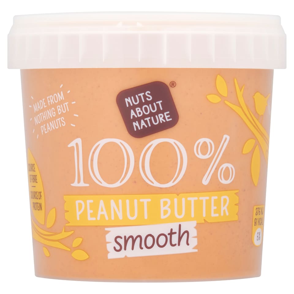 Nuts About Nature 100% Peanut Butter Smooth No Added Sugar 1Kg