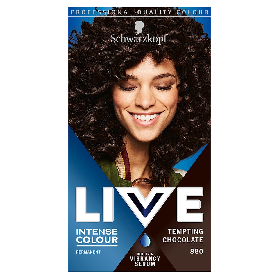 image 1 of Schwarzkopf Live Intense Colour Permanent Hair Dye - Tempting Chocolate 880