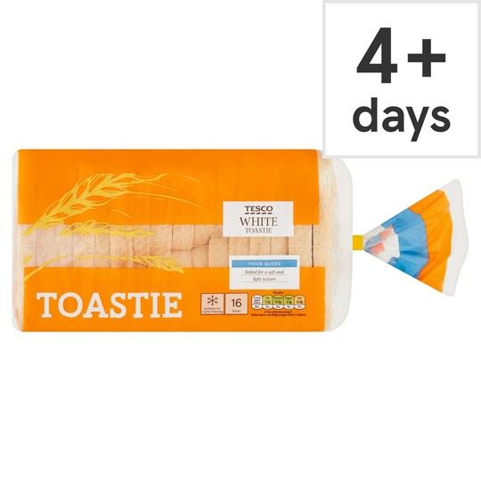 Tesco Toastie White Bread Thick 800G Tesco Groceries tesco-toastie-white-bread-thick-800g-tesco-groceries