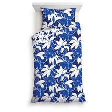 Tesco Marrakech Blue Floral Duvet Set Single