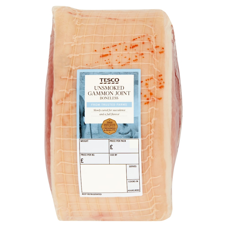 Tesco Unsmoked Boneless Gammon Joint