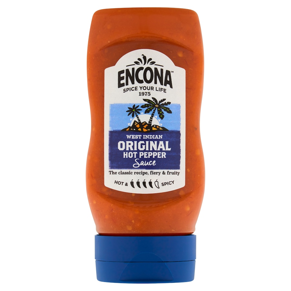 Encona Original Hot Pepper Sauce 285Ml