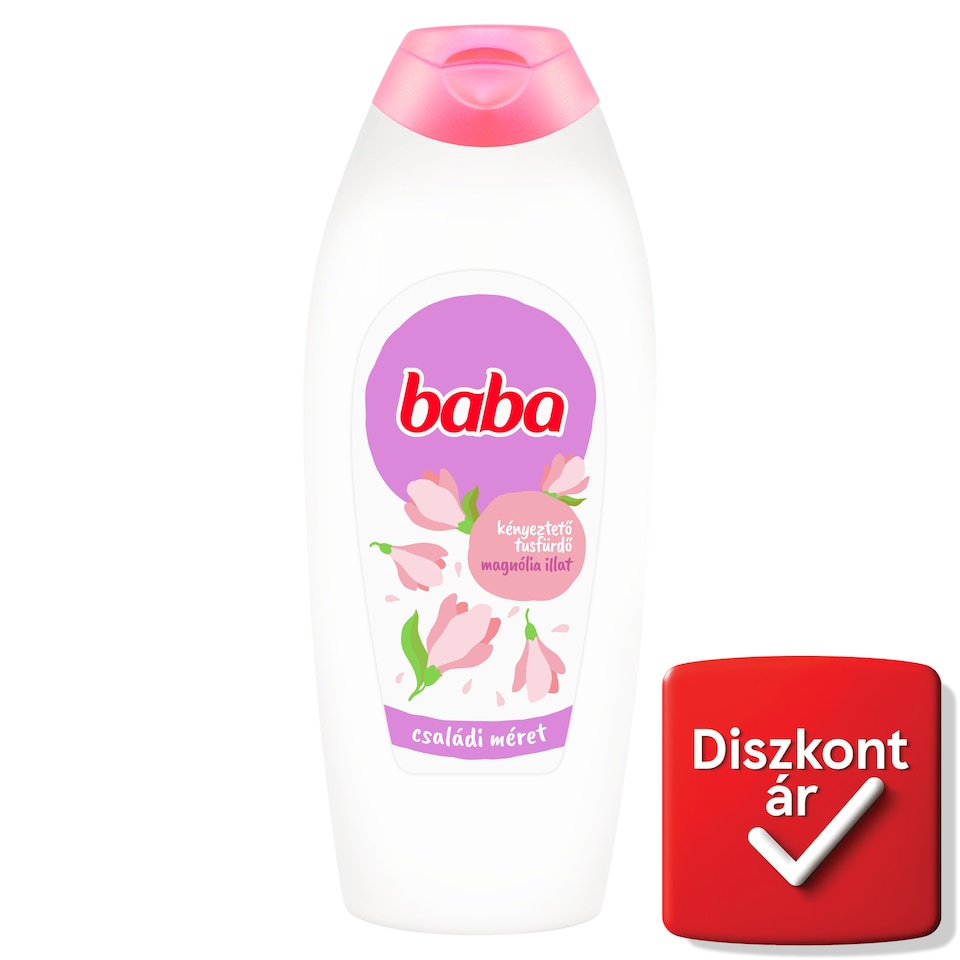 Baba magnólia illat kényeztető tusfürdő 750 ml