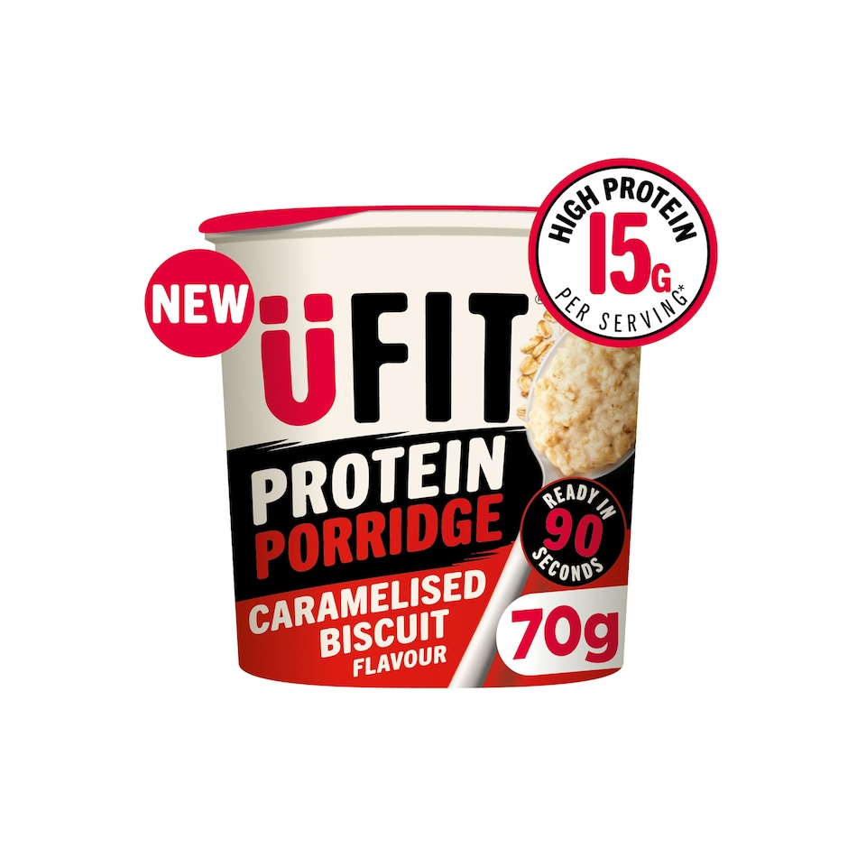 UFIT Protein Chocolate Porridge Pot 72g
