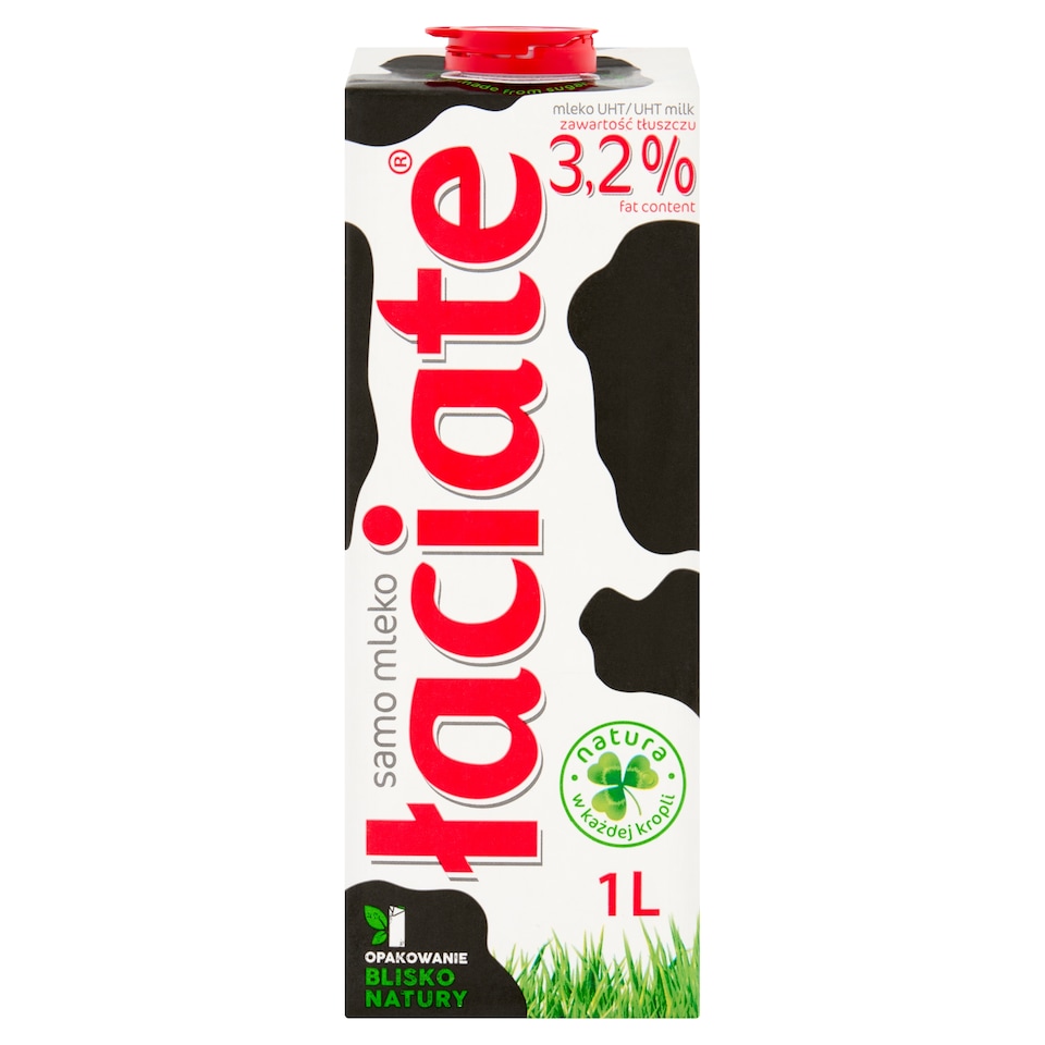 Laciate Milk 3.2% 1 Litre
