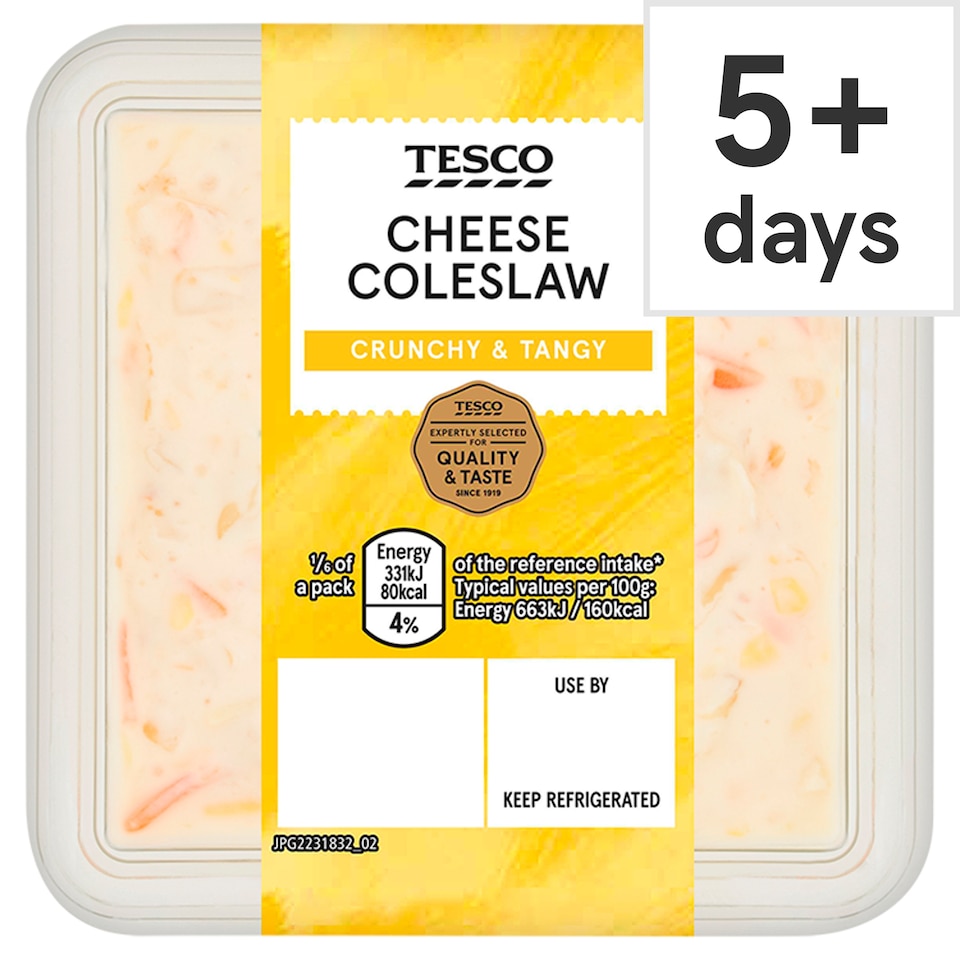 Tesco Cheese Coleslaw 300g