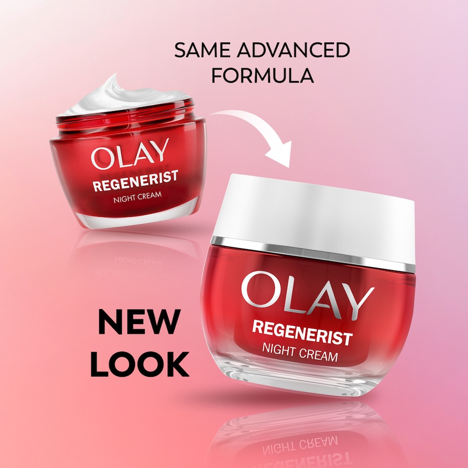 image 1 of Olay Regenerist Night Cream Moisturiser 50ml