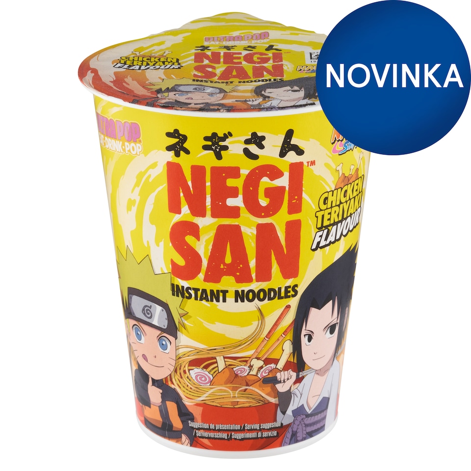 Negisan Instantné rezance s príchuťou kuracieho teriyaki 65 g