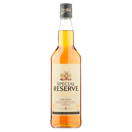 Tesco Special Reserve Scotch Whisky 70Cl Tesco Groceries