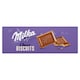 Obrázek 1 pro produkt Milka Choco Biscuits sušenky s mléčnou čokoládou z alpského mléka 150 g