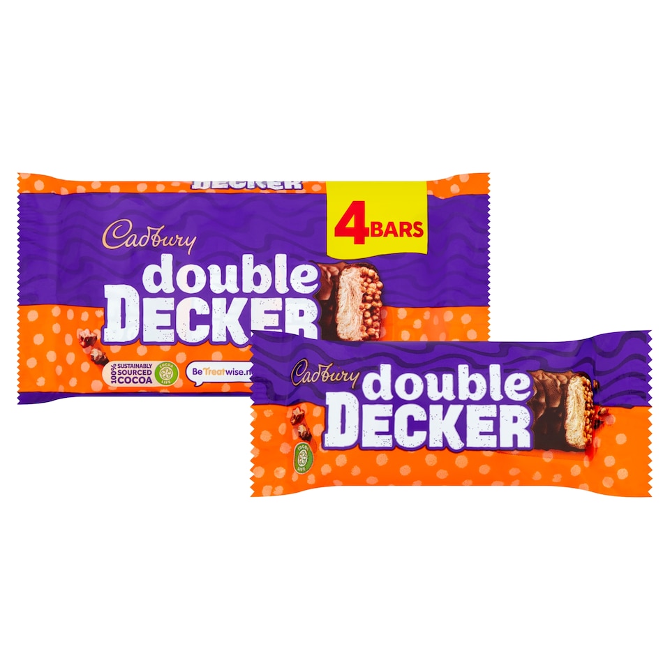 image 1 of Cadbury Double Decker 4Pack 149.2G