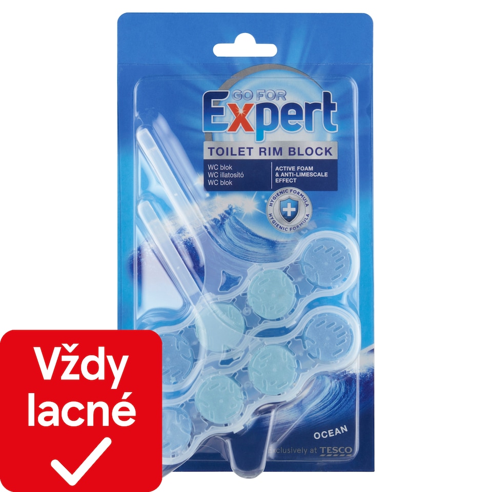Go for Expert Ocean Toilet Rim Block 2 x 45 g (90 g)