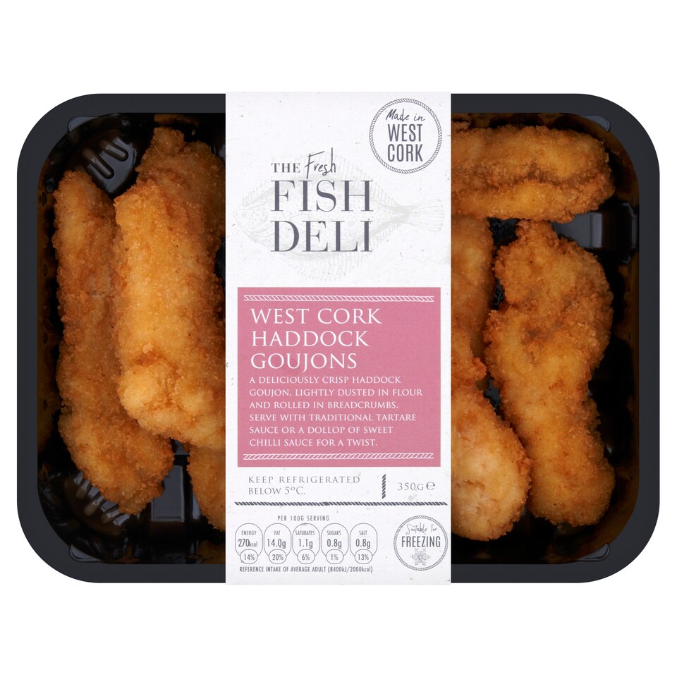 The Fresh Fish Deli Haddock Goujons 350G