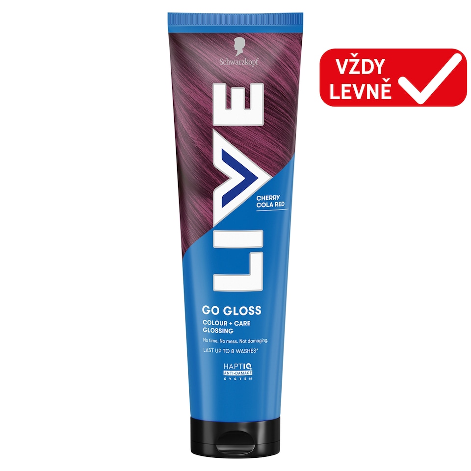 Schwarzkopf Live Go Gloss třešňová cola 150ml