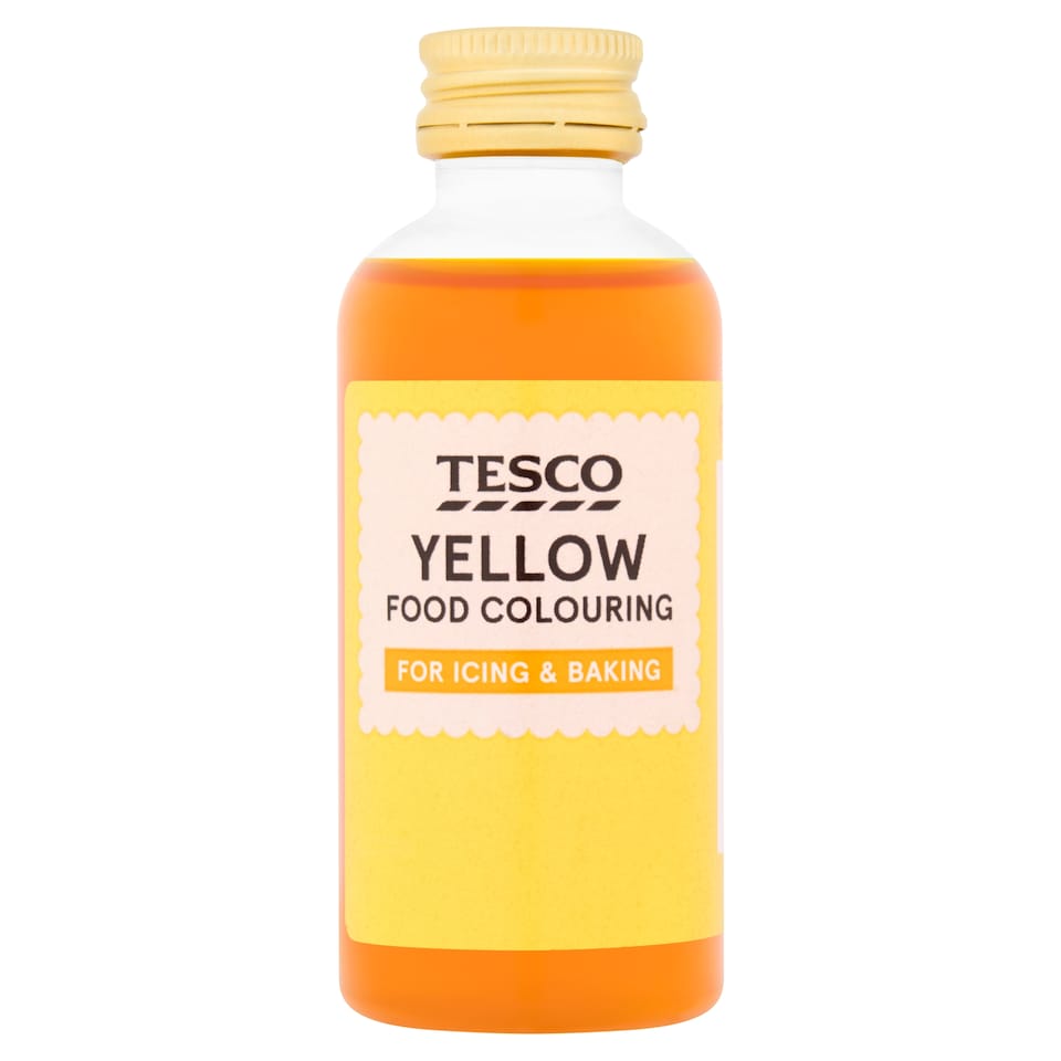 Tesco Yellow Food Colouring 60ml