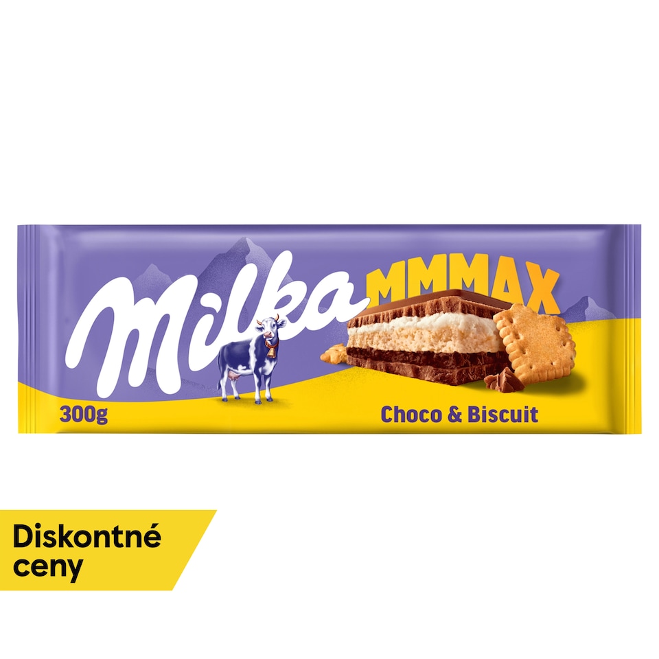 image 1 of Milka Mmmax Choco & Biscuit 300 g