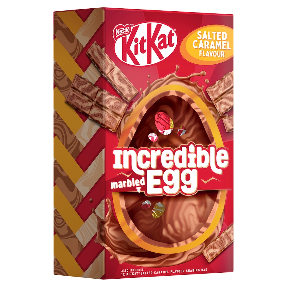 image 1 of Kit Kat Salted Caramel Flavour Chocolate Easter Egg 379g