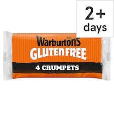 Warburtons Gluten Free Crumpets 4 Pack