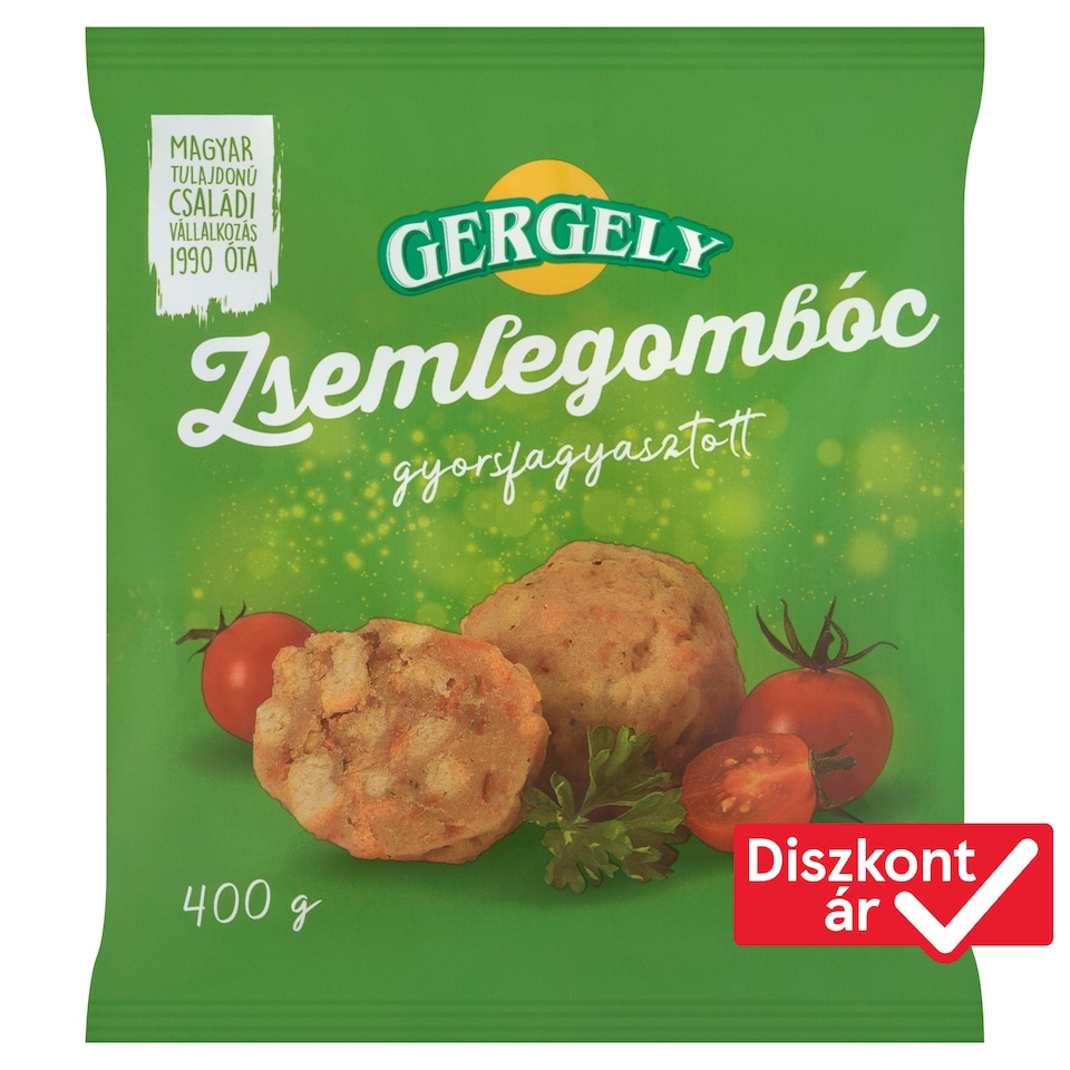 Gergely gyorsfagyasztott zsemlegombóc 400 g