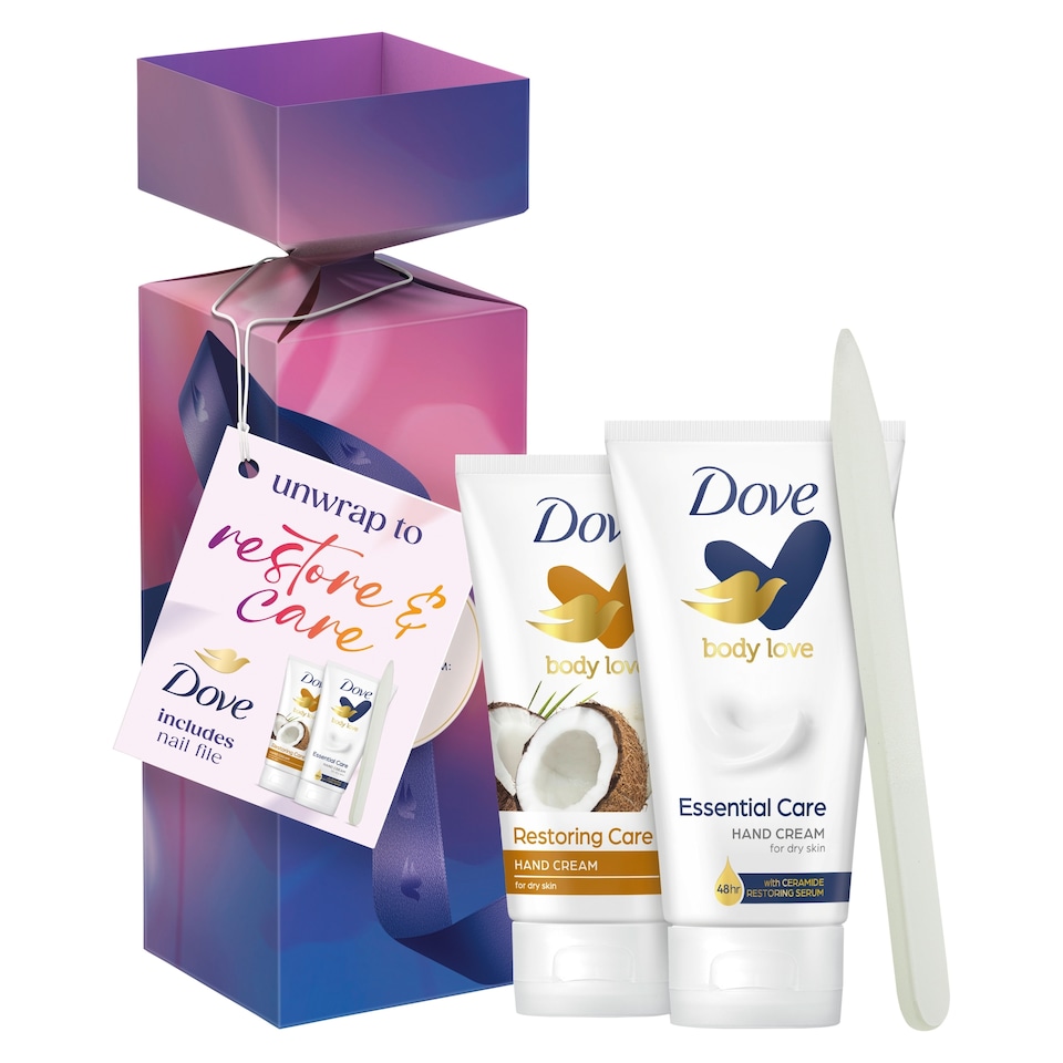 image 1 of Dove Restore & Care Hand Cream Collection Set
