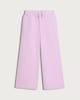 image 4 of OH ME OH MY Pure Cotton Stripe Wide Leg Trousers in Pink