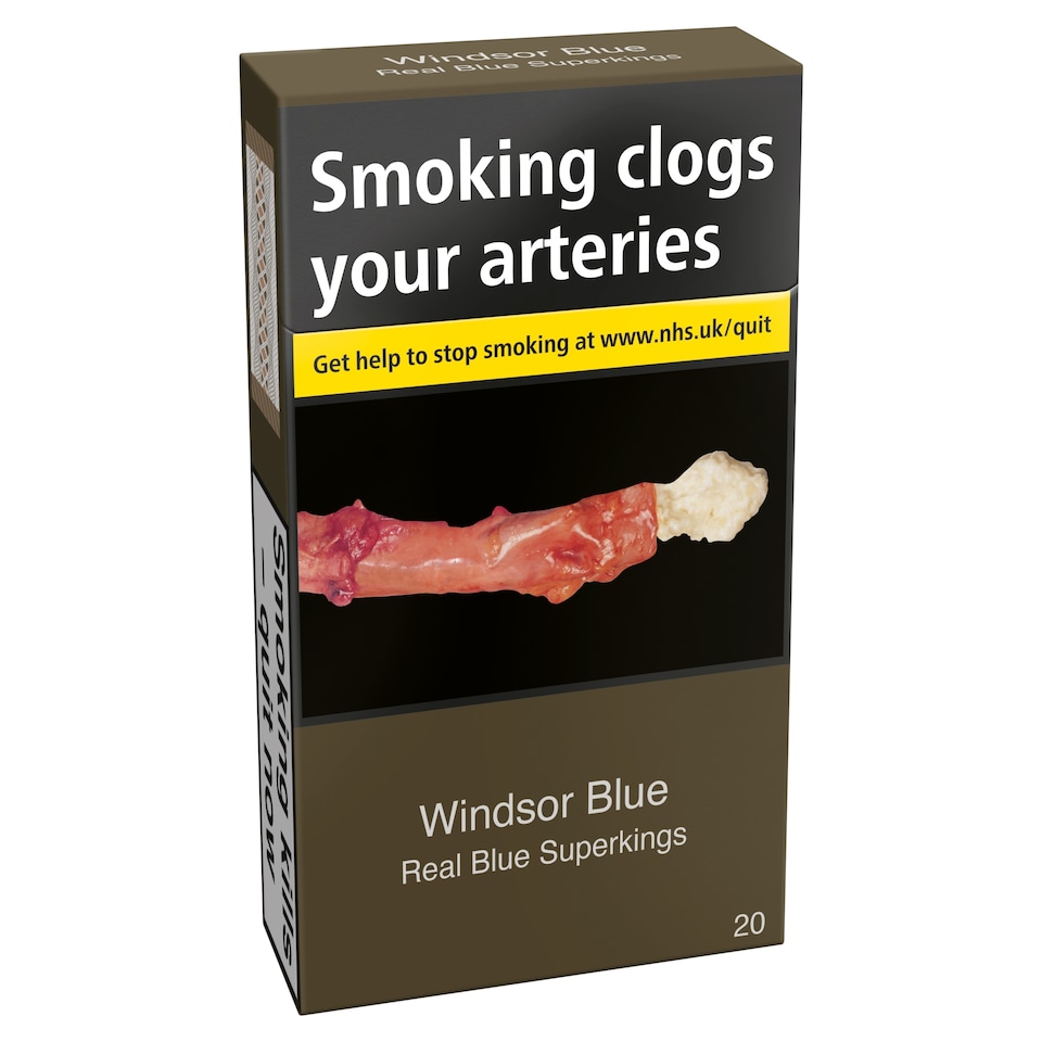 Windsor Blue JPS Real Blue Superkings 20 Pack