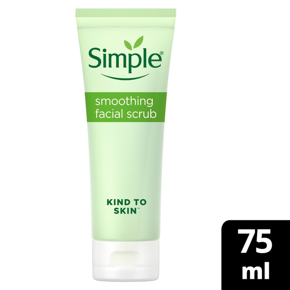 image 1 of Simple Kind To Skin Soothing Face Scrub 75Ml