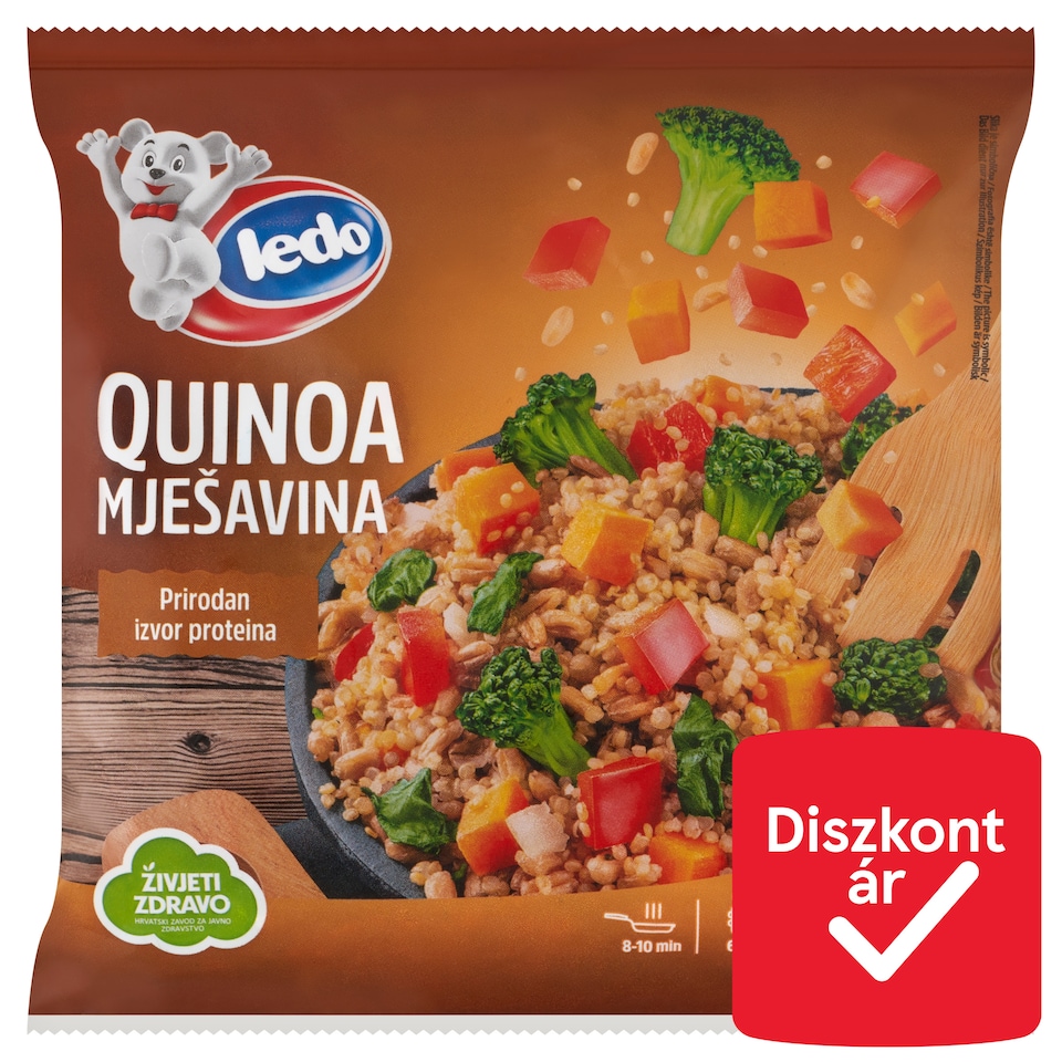 Ledo Quinoa Mix gyorsfagyasztott zöldségek quinoával és tönköllyel 400 g  1. kép
