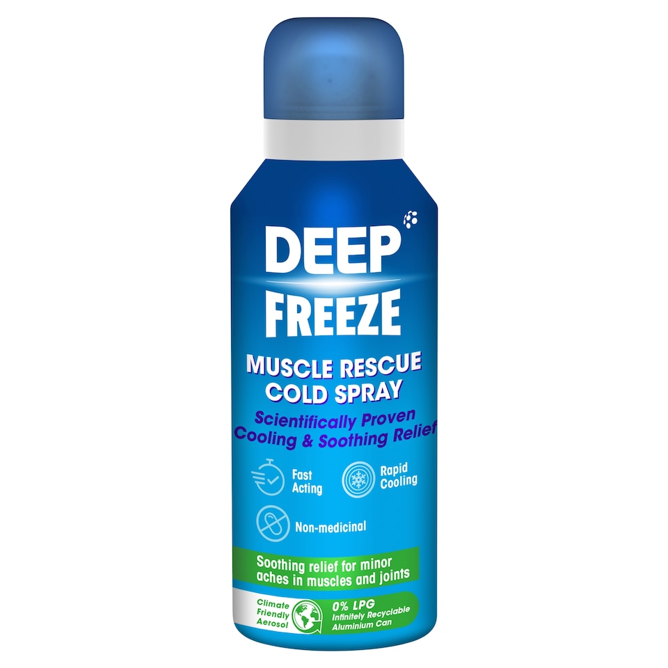 Deep Freeze Muscle Rescue Cold Pain Relief Spray 72.5ml