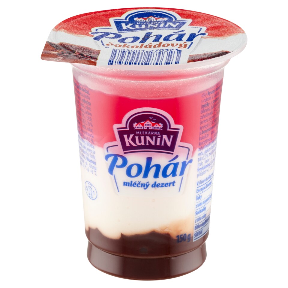 Mlékárna Kunín Cup of Chocolate Sour Milk Dessert 150 g