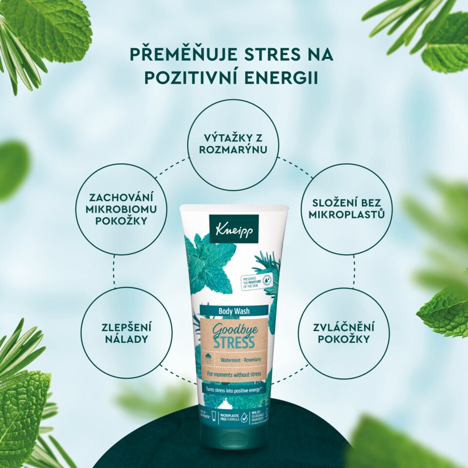 Obrázek 1 pro produkt Kneipp Goodbye Stress sprchový gel 200ml