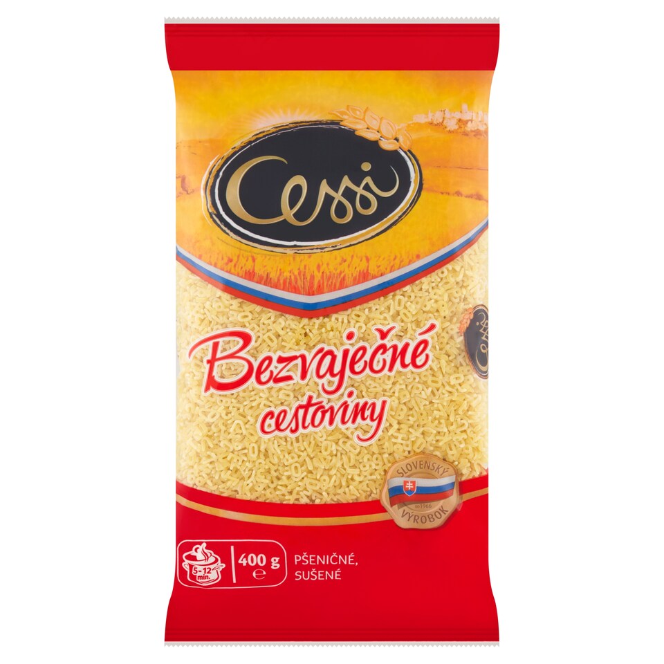 Cessi Eggless Pasta Alphabet 400 g