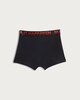 image 2 of F&F Boys 5-Pack Cotton Rich Slogan Waistband Trunks in Multi