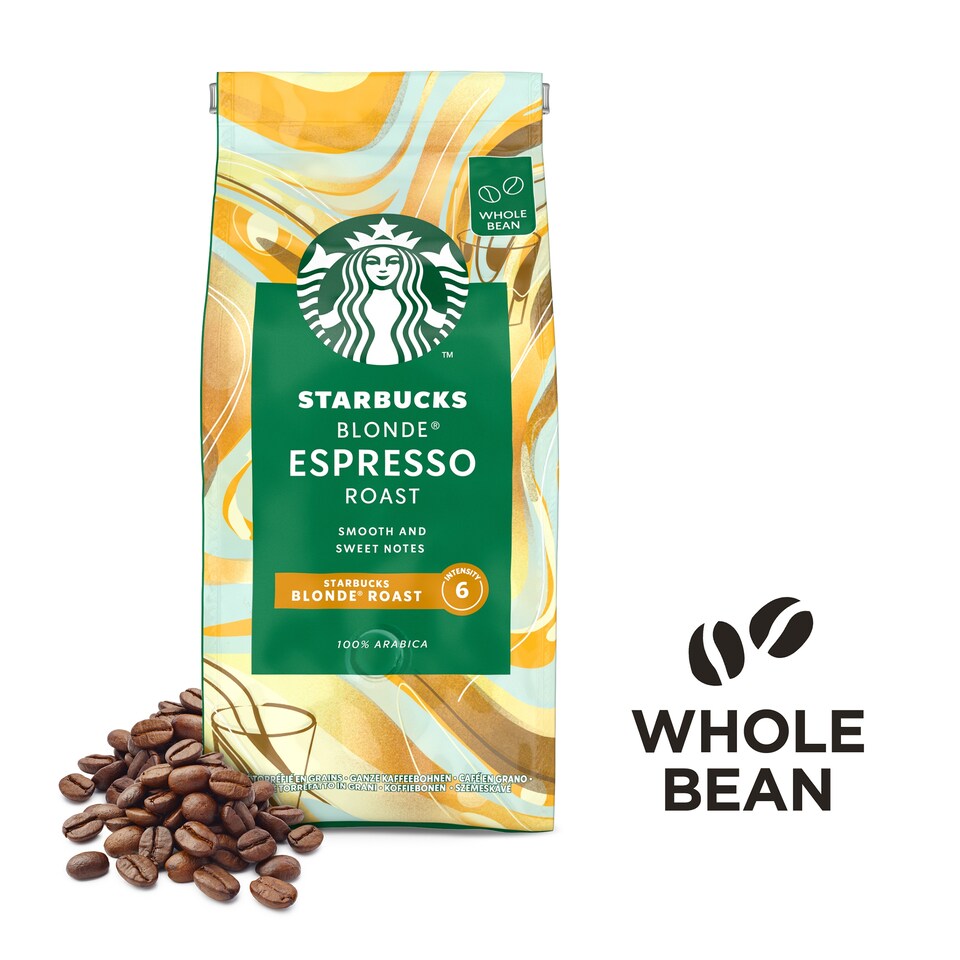 image 1 of Starbucks Blonde Espresso Beans 200G