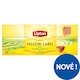 Obrázek 1 pro produkt Lipton Yellow label černý čaj aromatizovaný 25 sáčků 50g