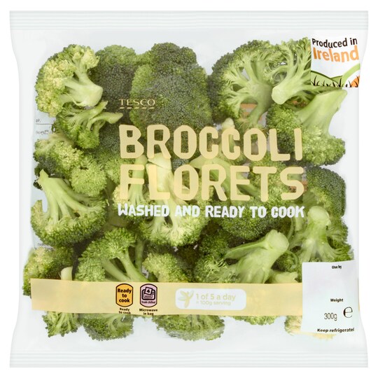 Tesco Broccoli Florets 300G Tesco Groceries
