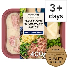 Tesco Ham Hock In Mustard Sauce 400G