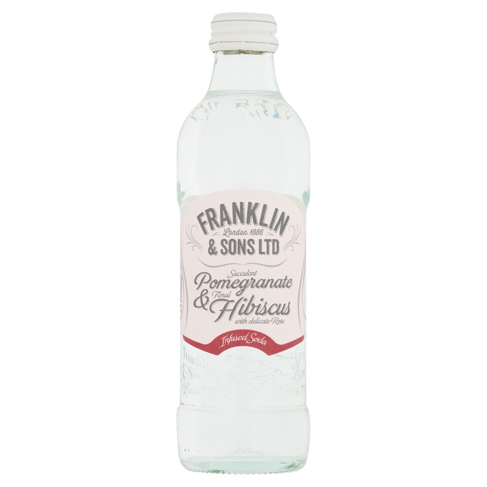 Franklin & Son's Pomegranate Hibiscus & Rose 275Ml
