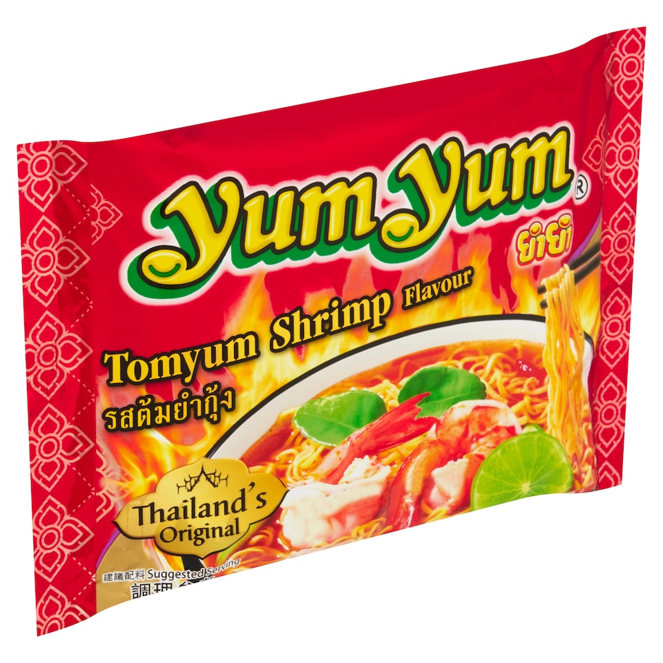 Yum Yum Instantní nudlová polévka s příchutí Tom Yum Shrimp 70g