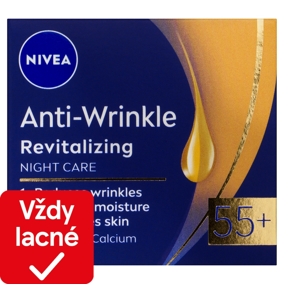 obrázok 1 z Nivea Obnovujúci nočný krém proti vráskam 55+ 50 ml
