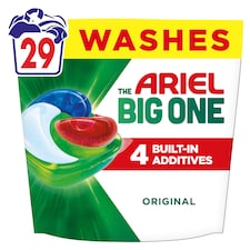 Ariel The Big One Original Washing Liquid Pods 29 washes 1052.7g