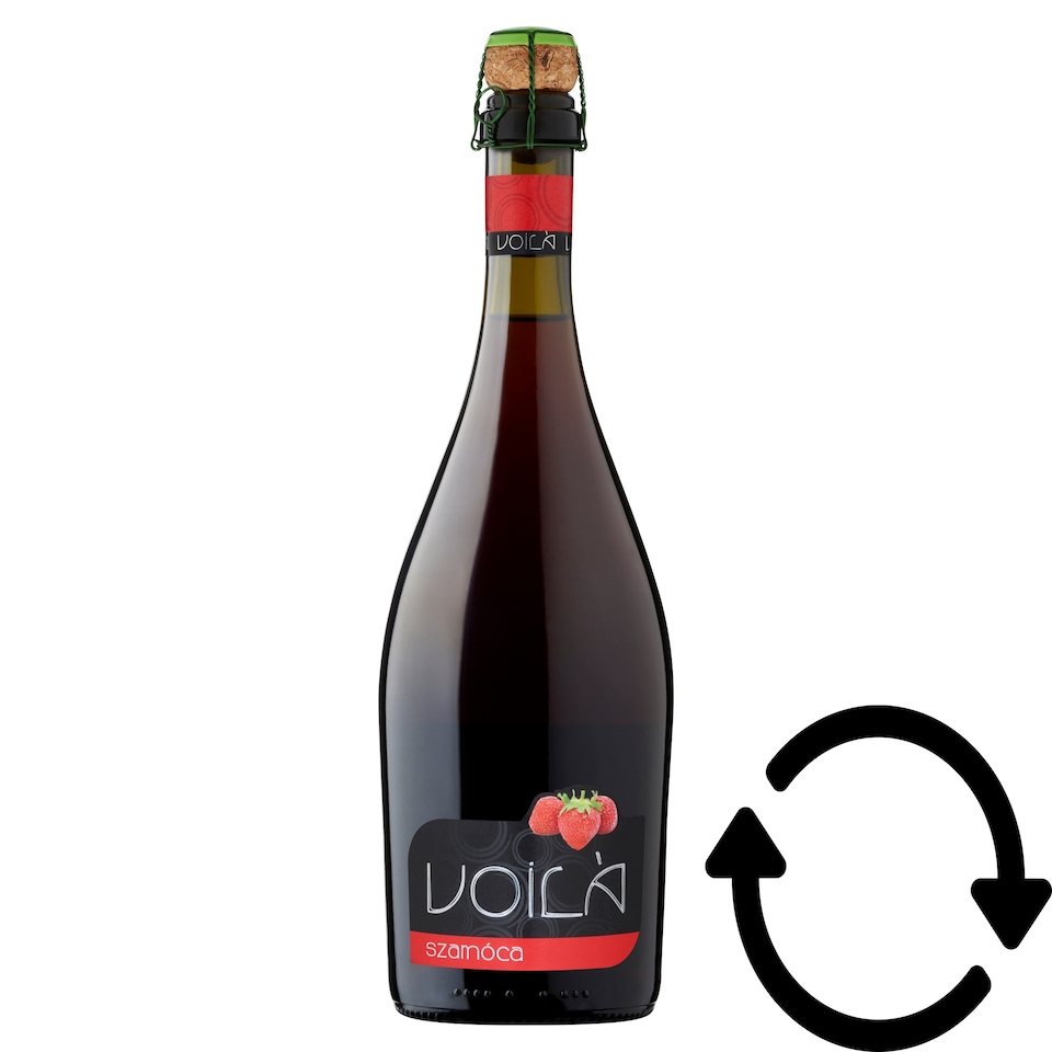Voilá Strawberry Aromatized Wine-Product Cocktail 6,5% 0,75 l