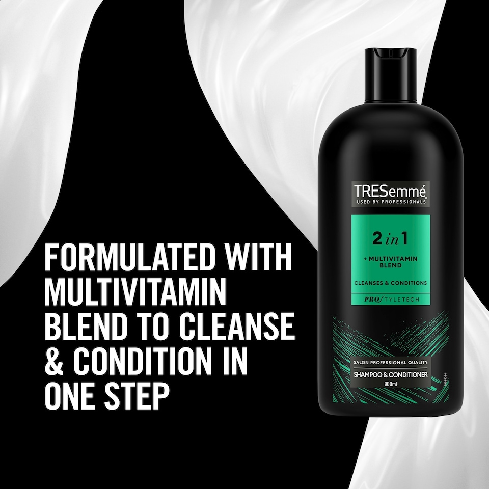 image 1 of Tresemme 2 In 1 Shampoo & Conditioner 900Ml