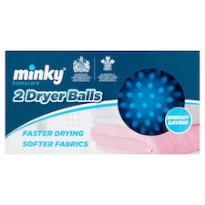 Minky Dryer Balls 2 Pack