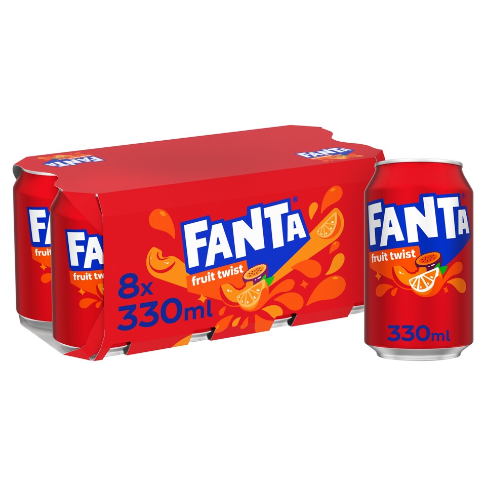 image 1 of Fanta Fruit Twist 8X330ml