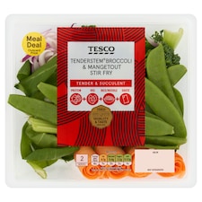 Tesco Tenderstem Broccoli & Mangetout Stir Fry 200g