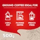 image 5 of Lavazza Qualita Rossa Ground Coffee 2 X 250G