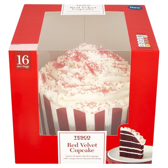 Tesco Red Velvet Cupcake Tesco Groceries